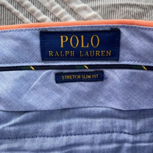 New! Polo Ralph Lauren Strech Slim Fit Pants - Picture 3 of 7